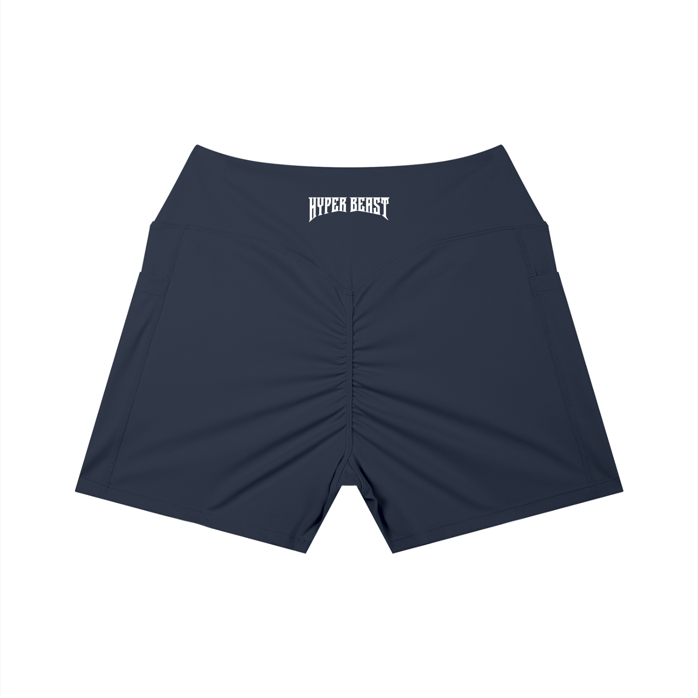 Women’s High Rise V-Waist Pocket Shorts