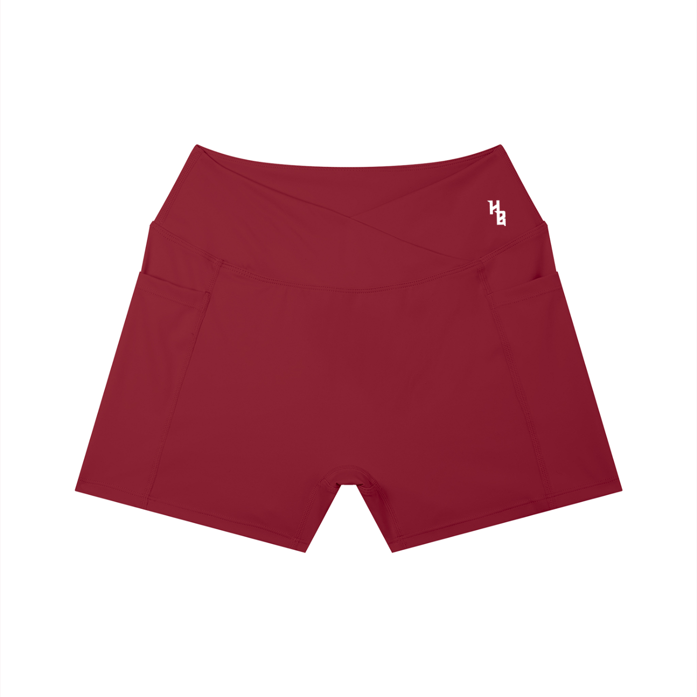 Women’s High Rise V-Waist Pocket Shorts