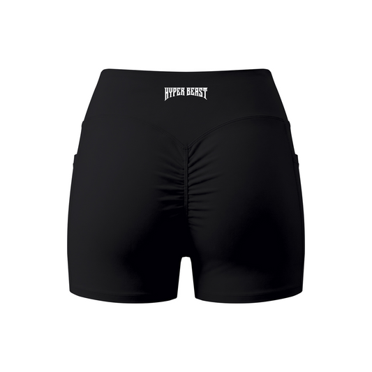 Women’s High Rise V-Waist Pocket Shorts