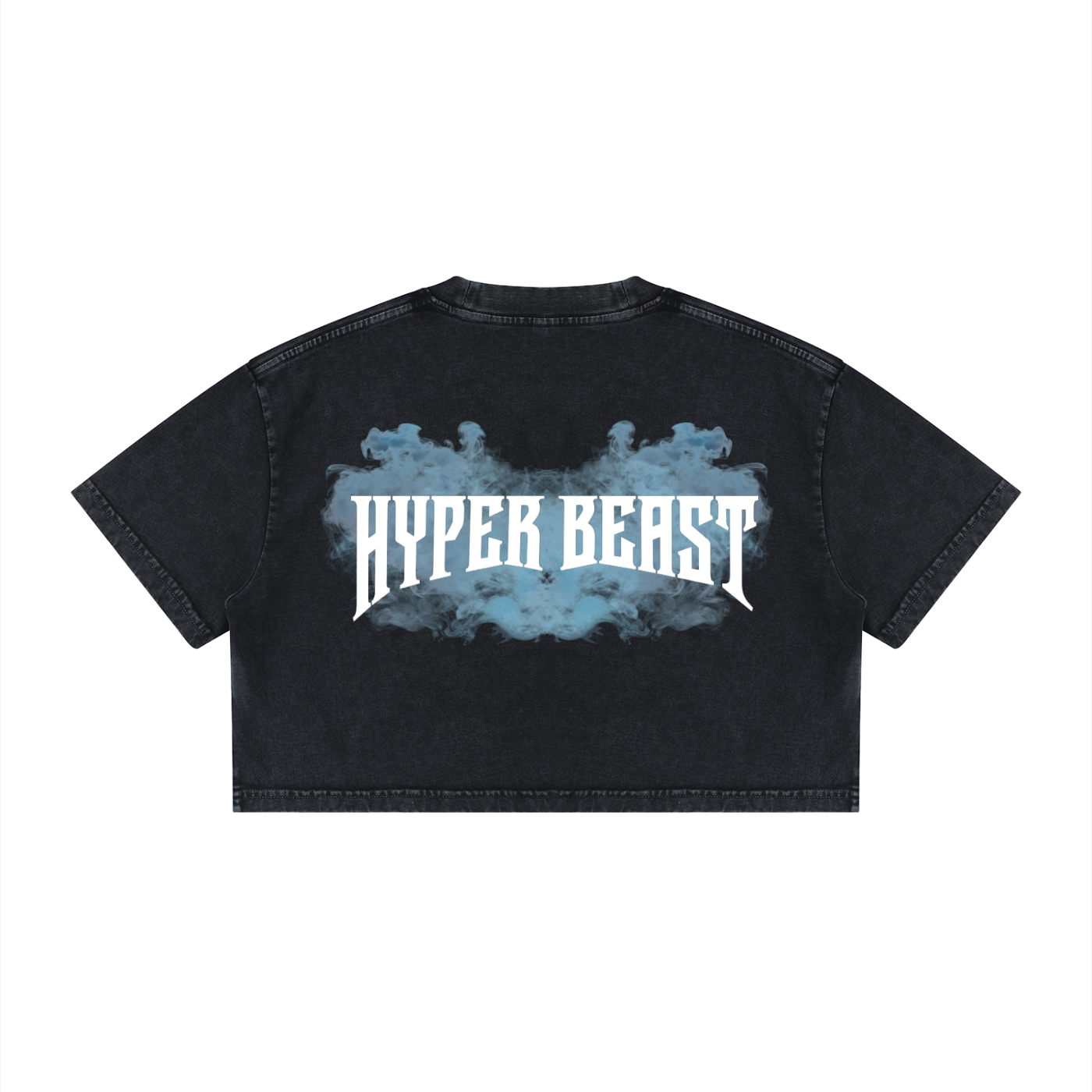 Women's Mineral Wash Cotton Crop T-Shirt