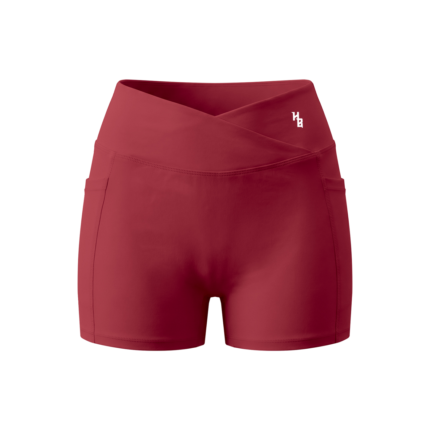 Women’s High Rise V-Waist Pocket Shorts