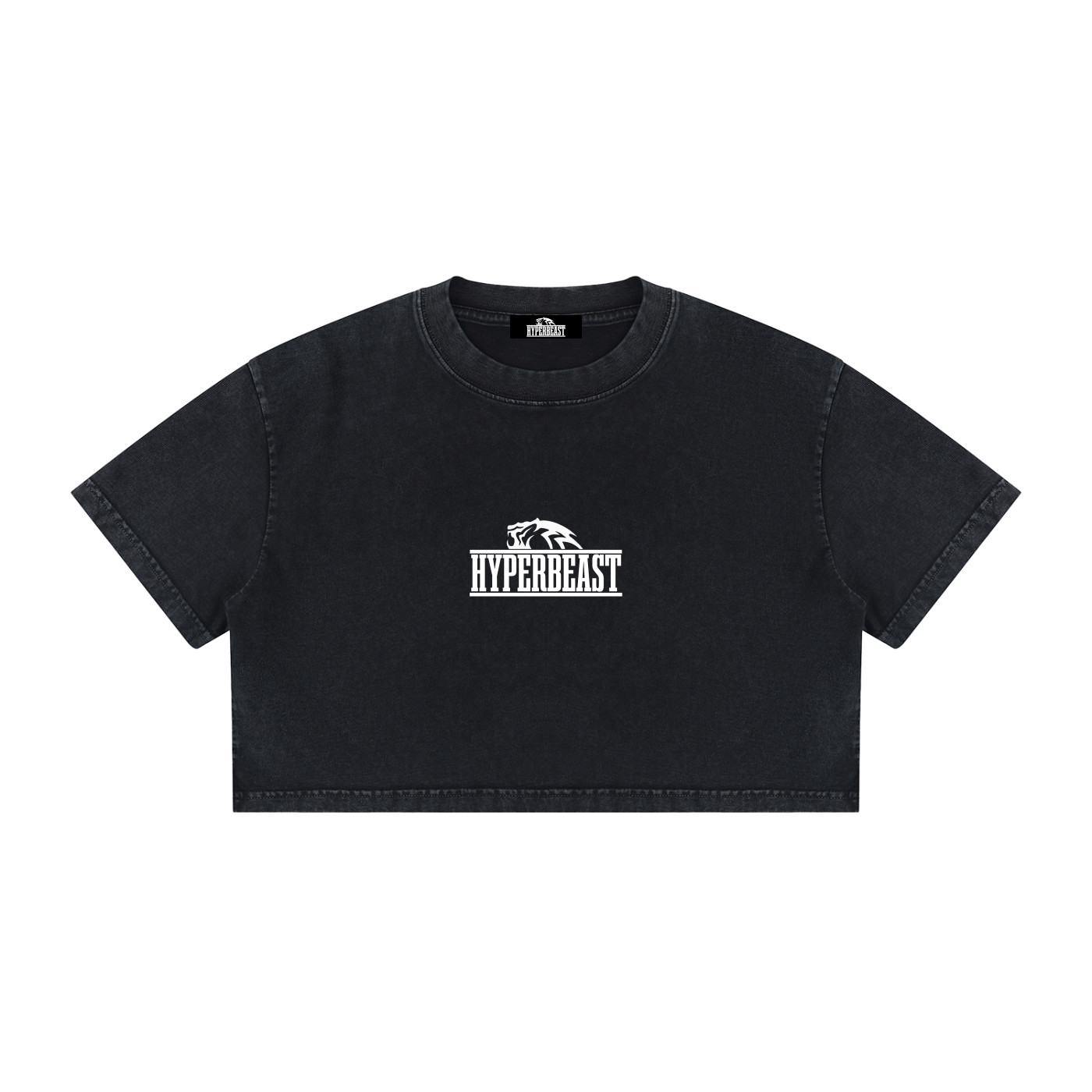 Women's Essential Mineral Wash Crop T-Shirt