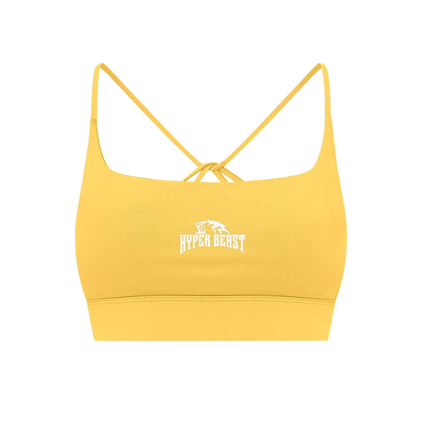 Strappy Criss Cross Yoga Sports Bra