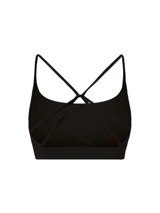 Strappy Criss Cross Sports Bra