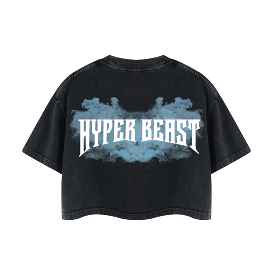 Women's Mineral Wash Vapor Crop T-Shirt
