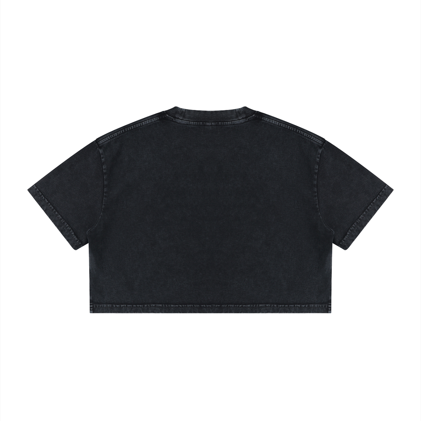 Women's Essential Mineral Wash Crop T-Shirt