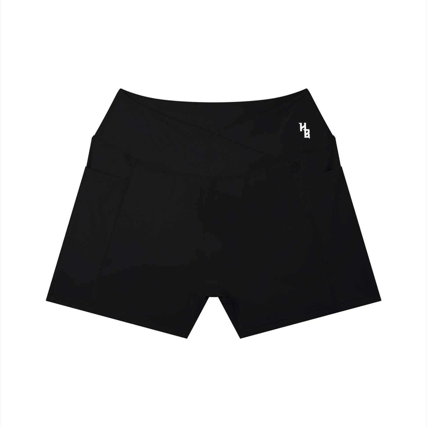 Women’s High Rise V-Waist Pocket Shorts