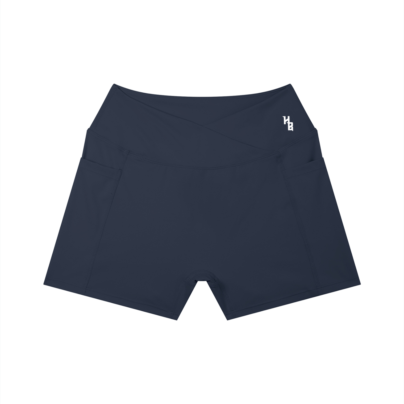 Women’s High Rise V-Waist Pocket Shorts